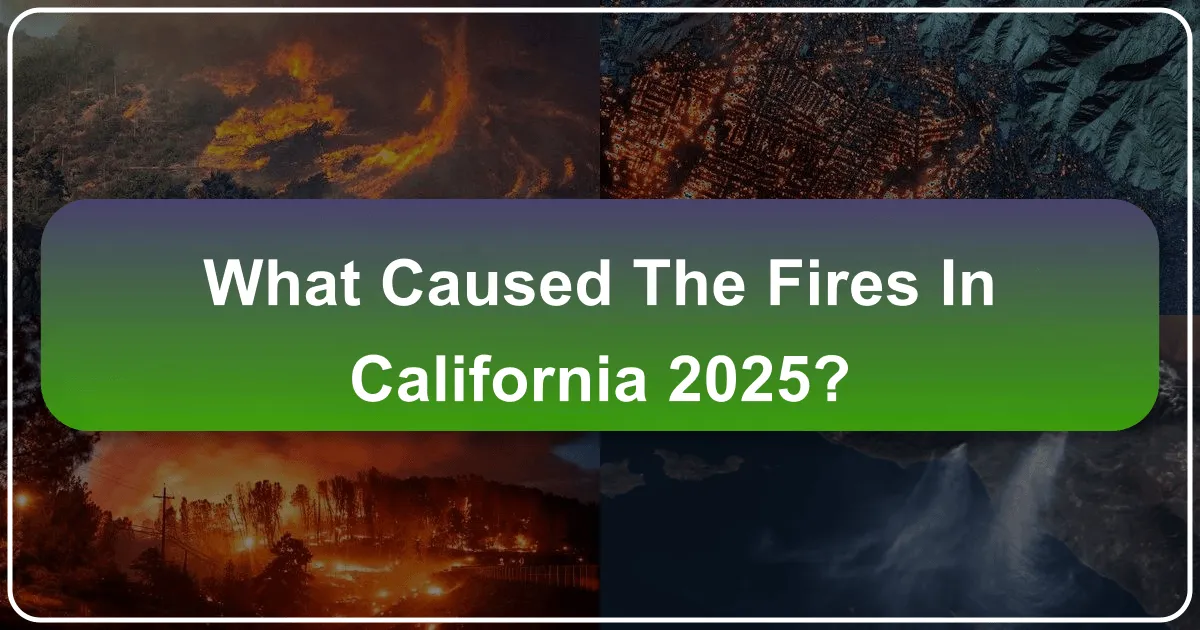 What Caused the Fires in California 2025: Navigating Future Travel & Tourism in the Golden State