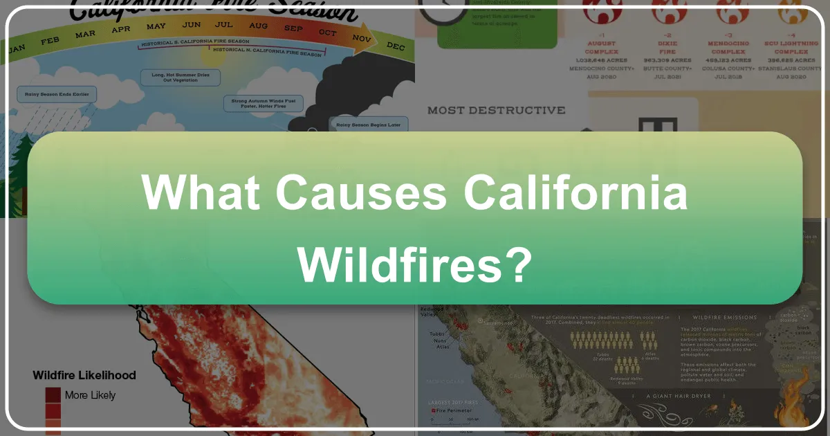 What Causes California Wildfires