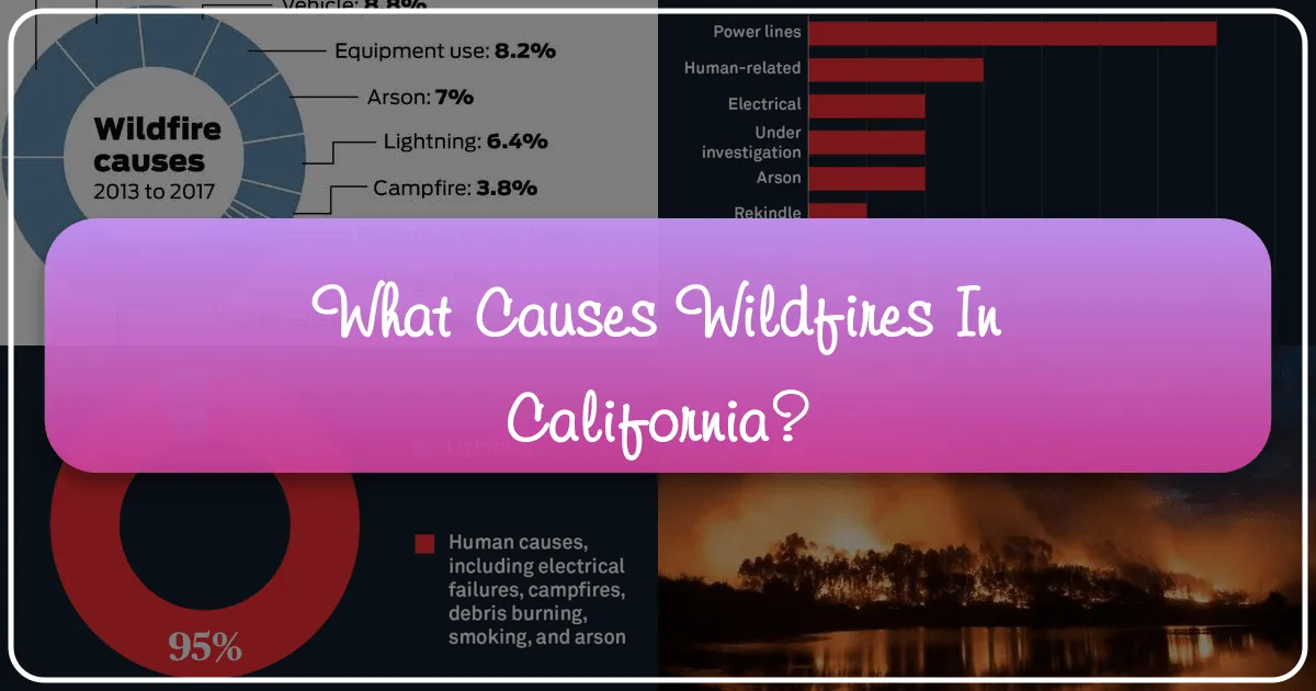 What Causes Wildfires in California