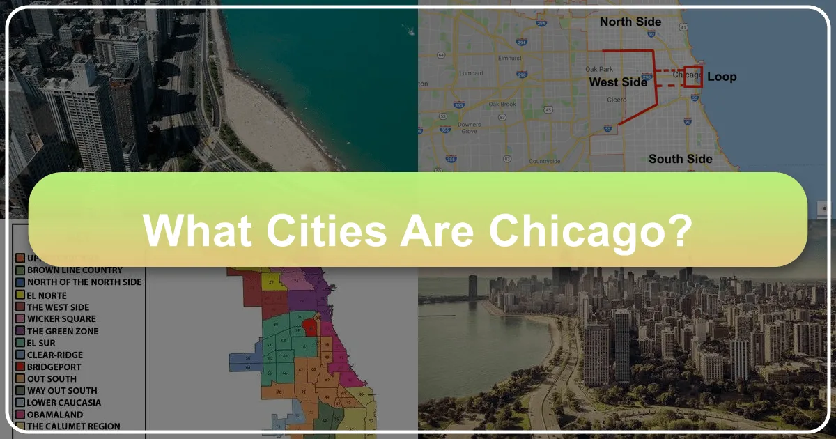 what cities are chicago