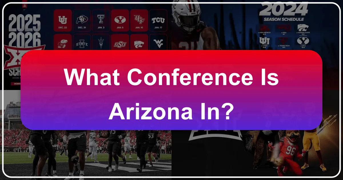 What Conference Is Arizona In?