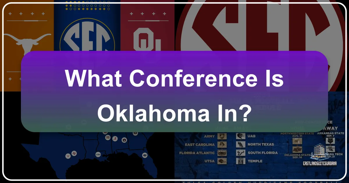 What Conference Is Oklahoma In?