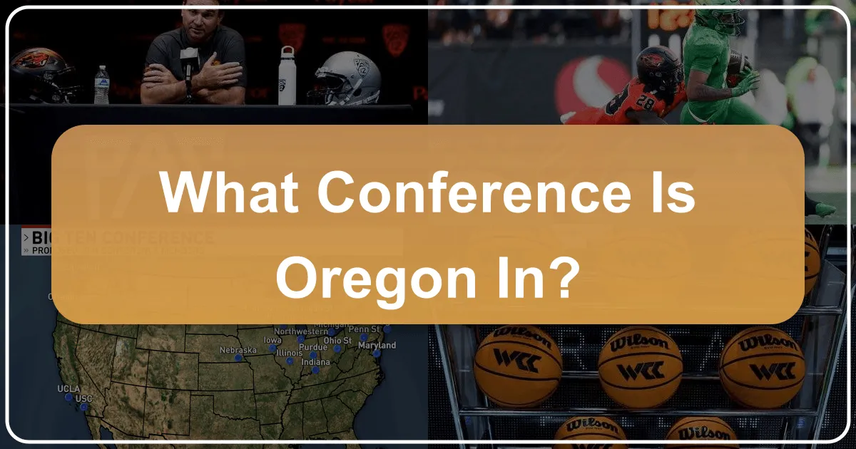 what conference is oregon in