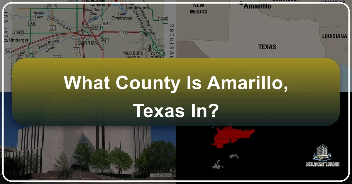 What County Is Amarillo, Texas In?