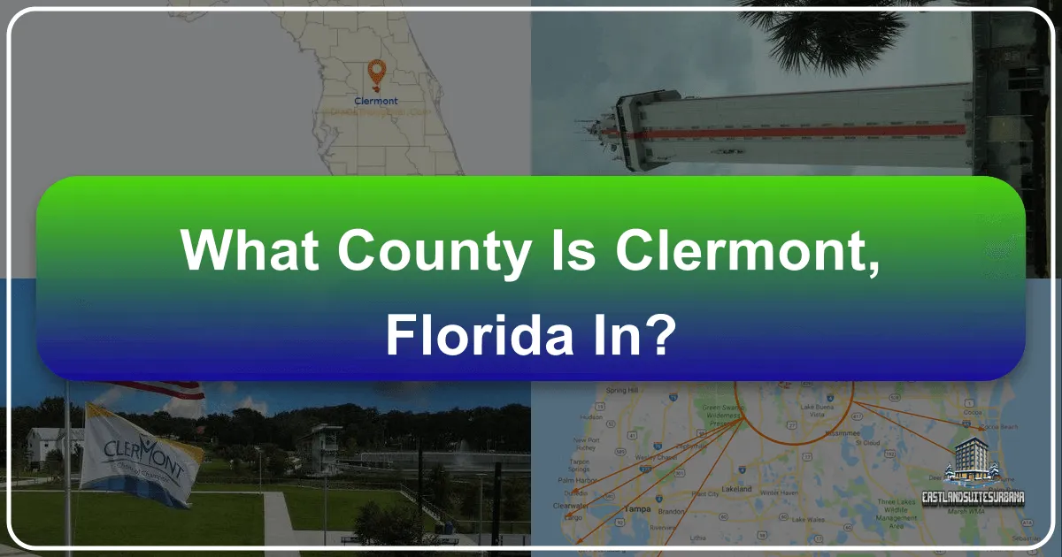 What County Is Clermont, Florida In?