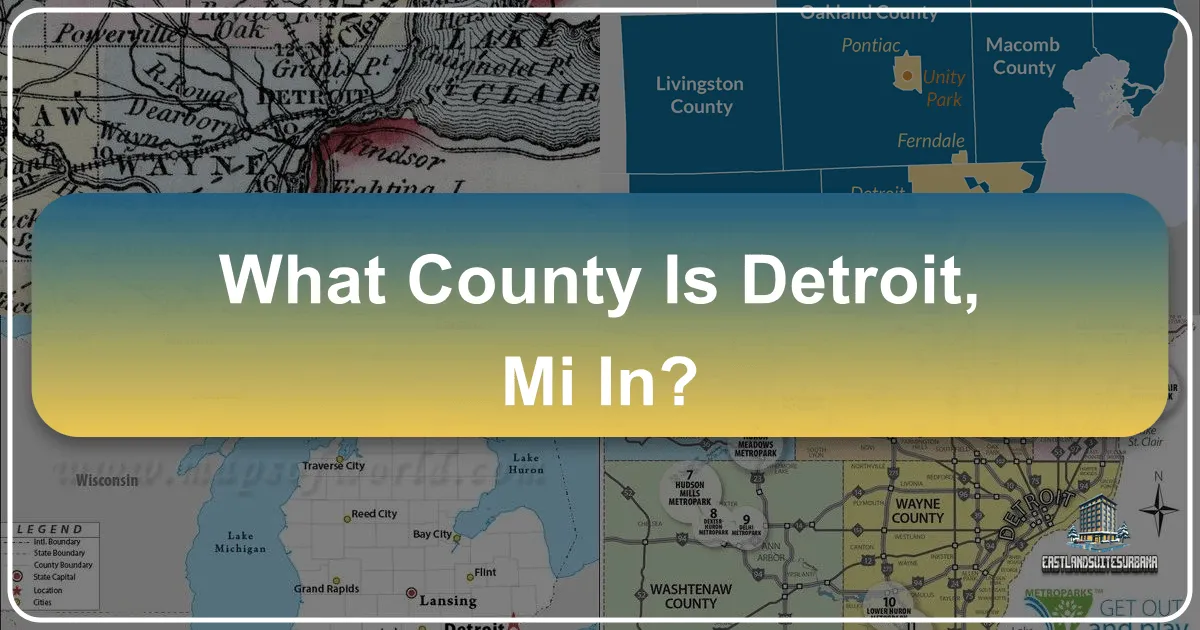 What County is Detroit, MI In?