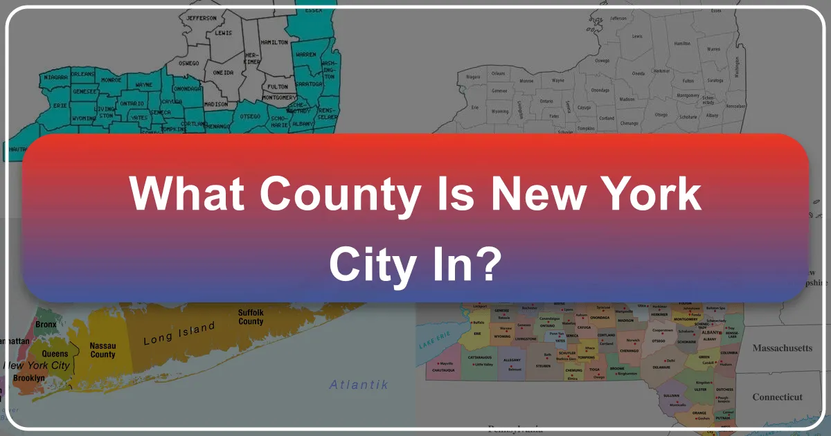 What County Is New York City In?