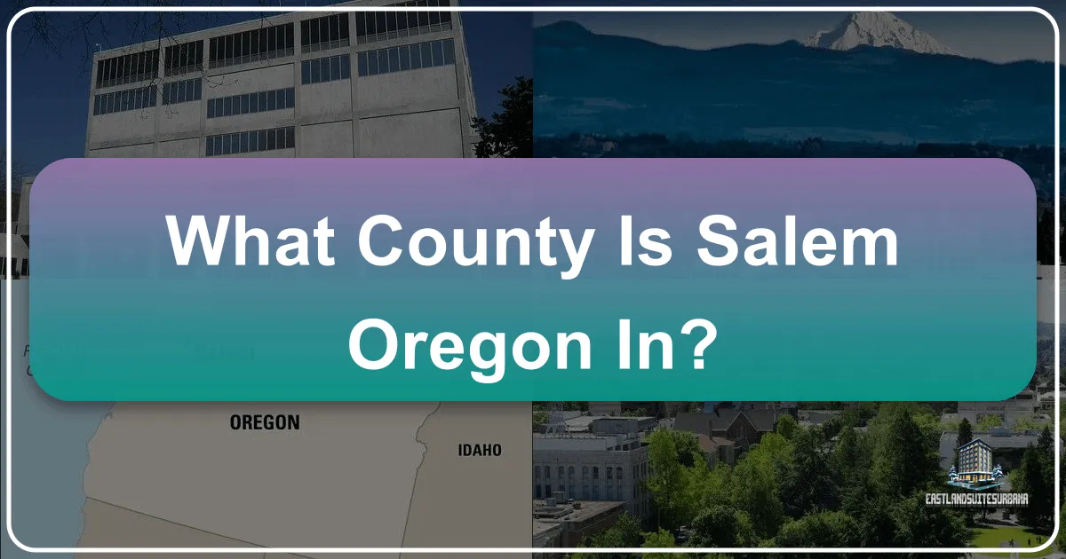 What County Is Salem Oregon In? Discovering the Heart of the Willamette Valley