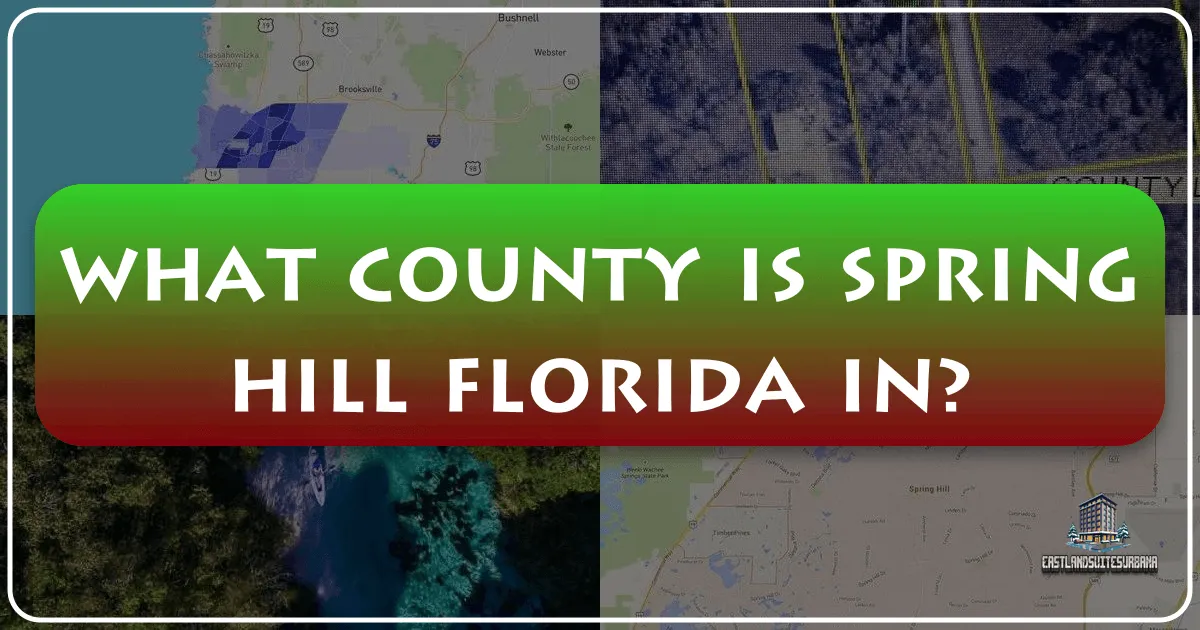 What County Is Spring Hill Florida In