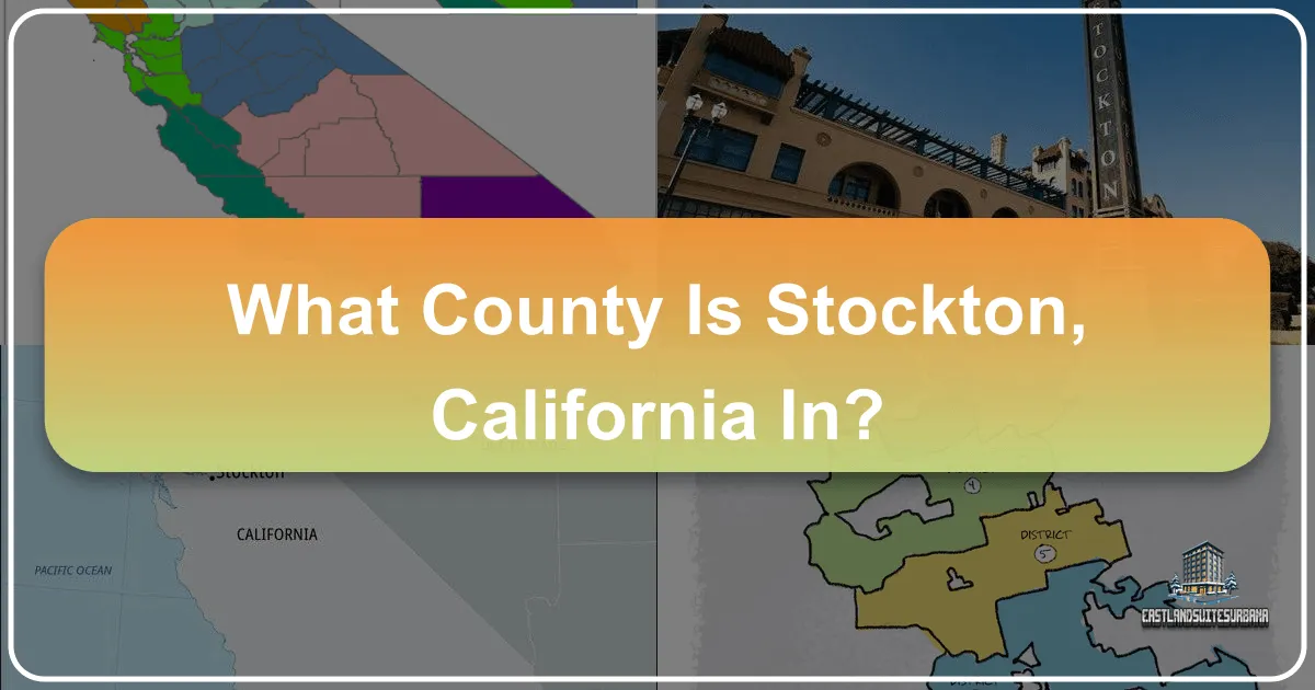 What County Is Stockton, California In?