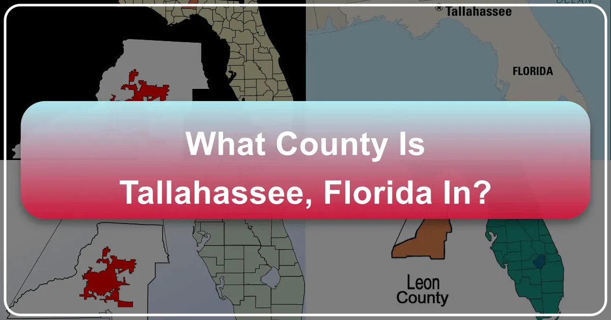 What County is Tallahassee Florida In?