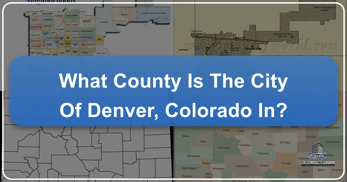 what county is the city of denver colorado in