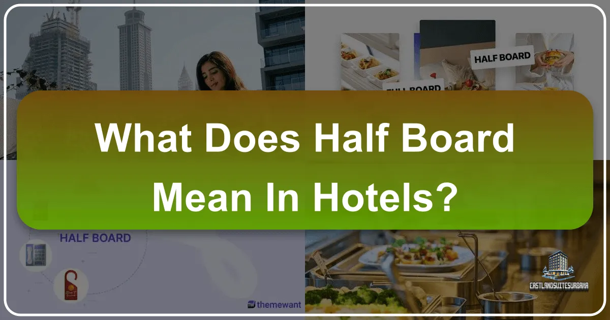 What Does Half Board Mean In Hotels?