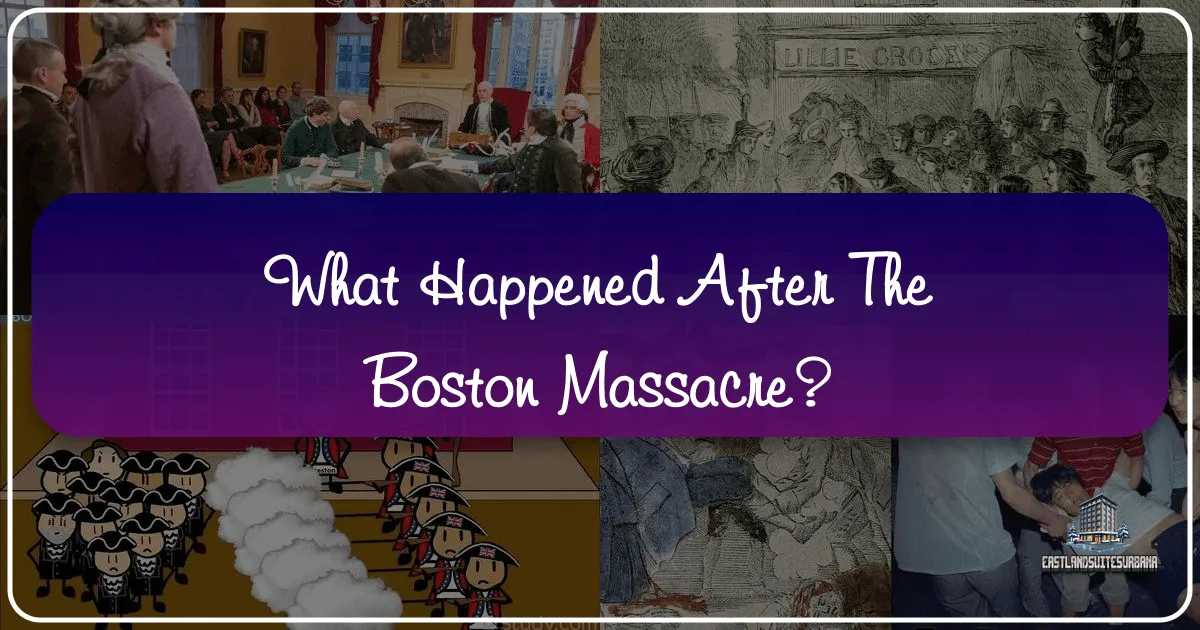 What Happened After The Boston Massacre?