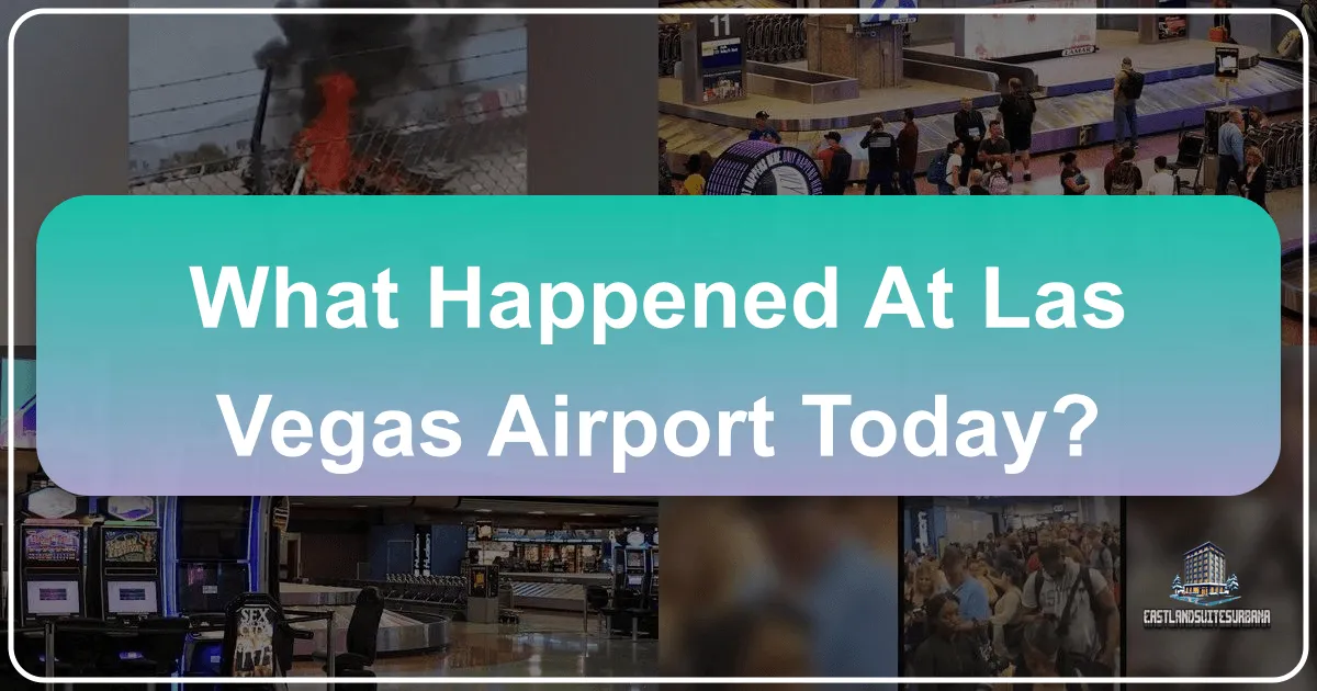 What Happened at Las Vegas Airport Today