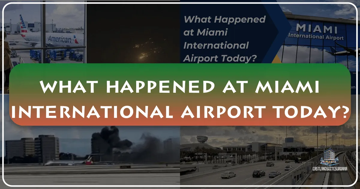 What Happened At Miami International Airport Today?