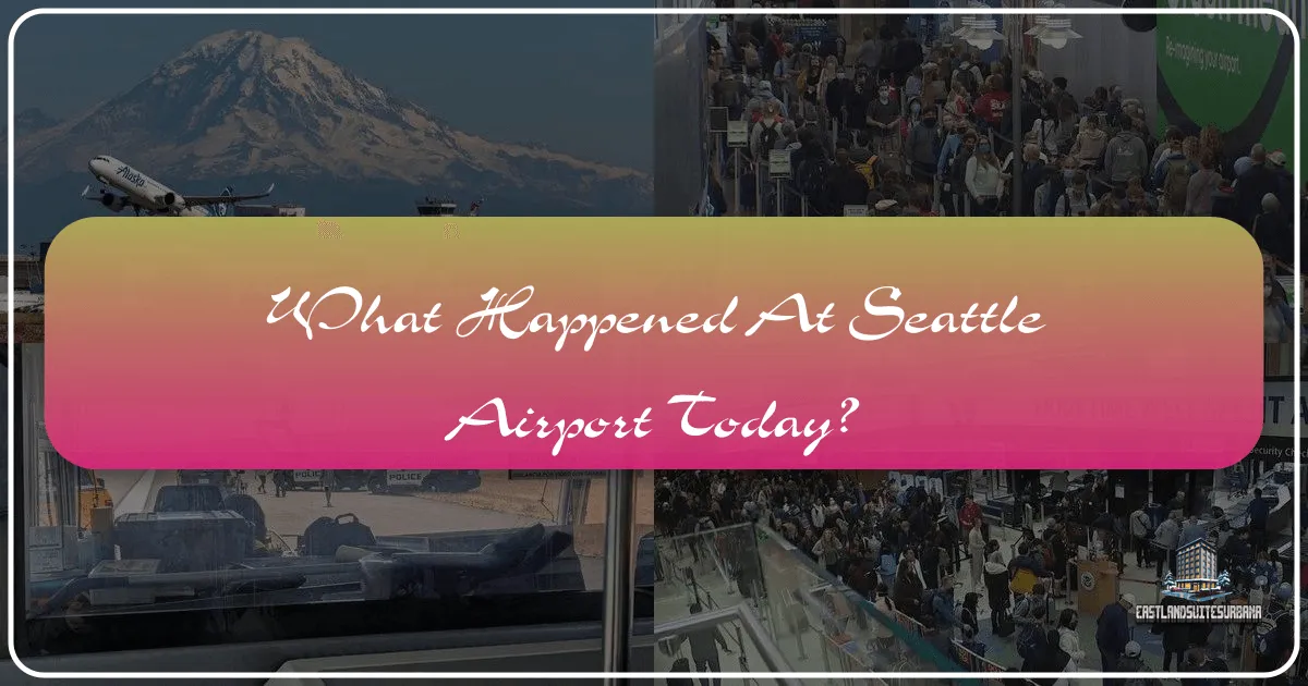 What Happened at Seattle Airport Today