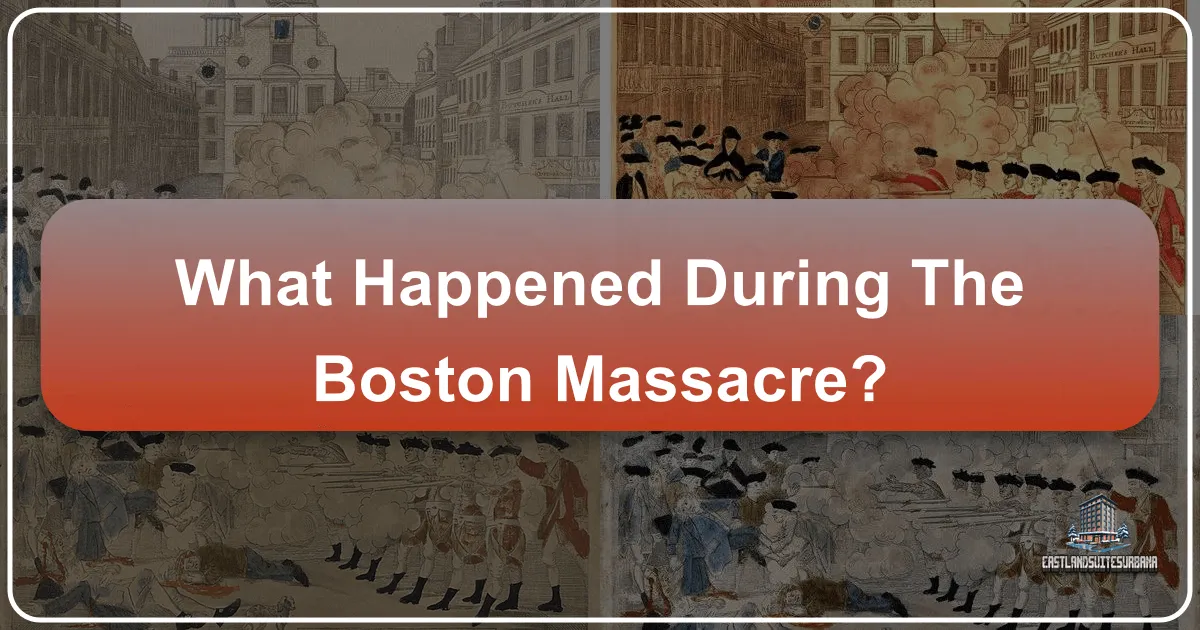 what happened during the boston massacre