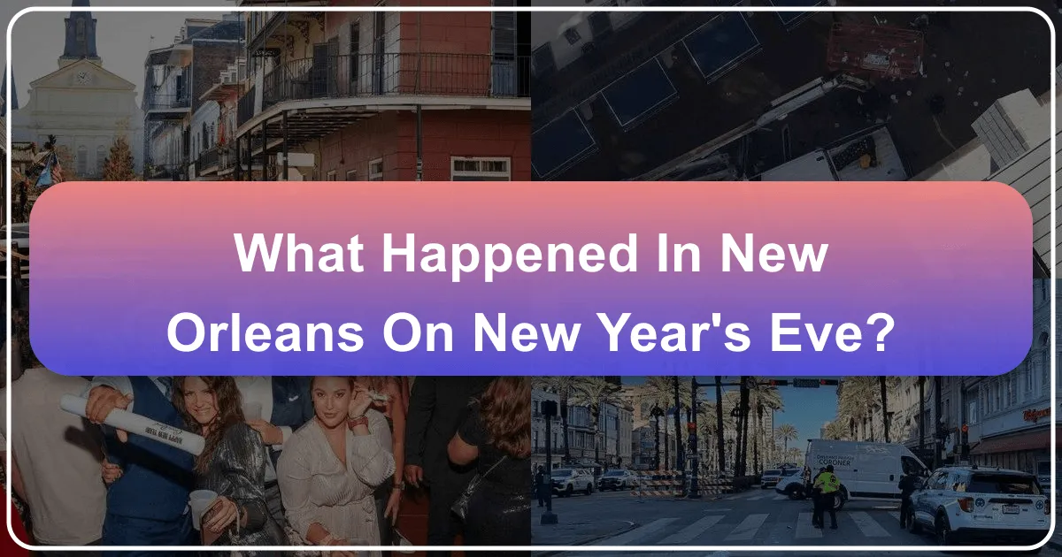 what happened in new orleans on new year's eve