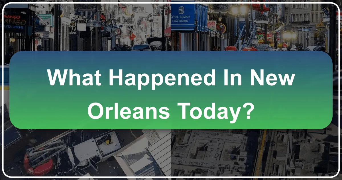 What Happened in New Orleans Today: A Daily Dive into the Crescent City's Charm