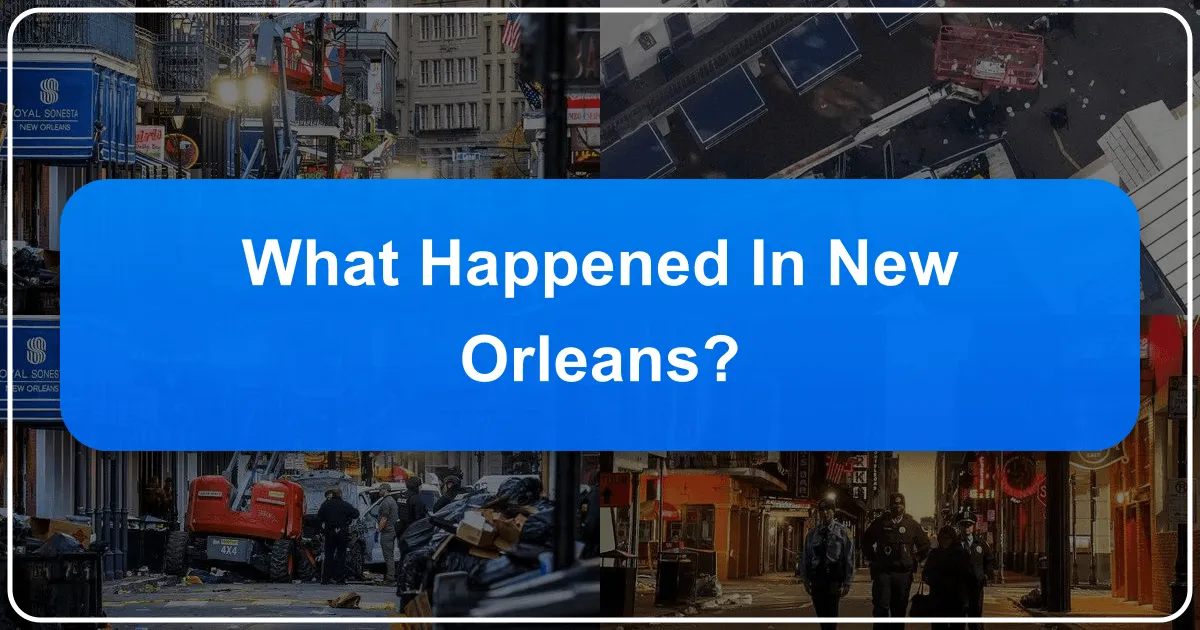 What Happened in New Orleans