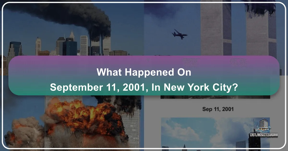 What Happened on September 11, 2001, in New York City