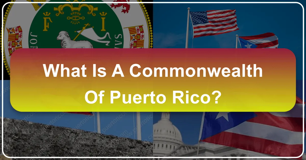 What is a Commonwealth of Puerto Rico?