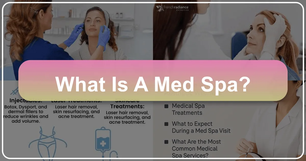 What is a Med Spa?