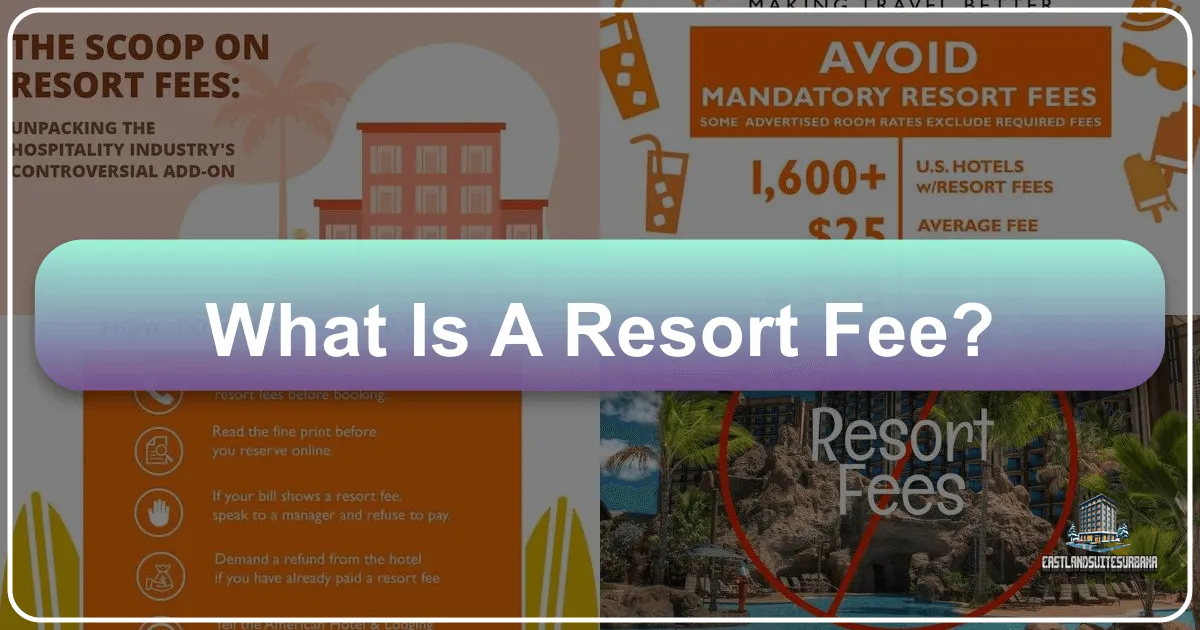 What Is A Resort Fee?