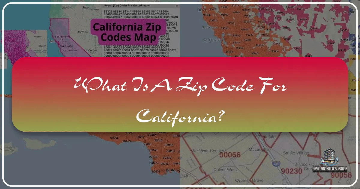 What is a Zip Code for California?
