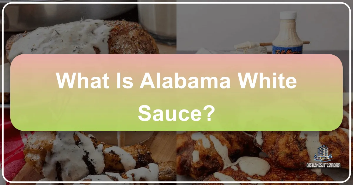 What is Alabama White Sauce