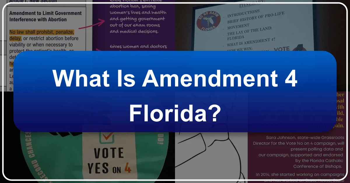 What is Amendment 4 Florida?