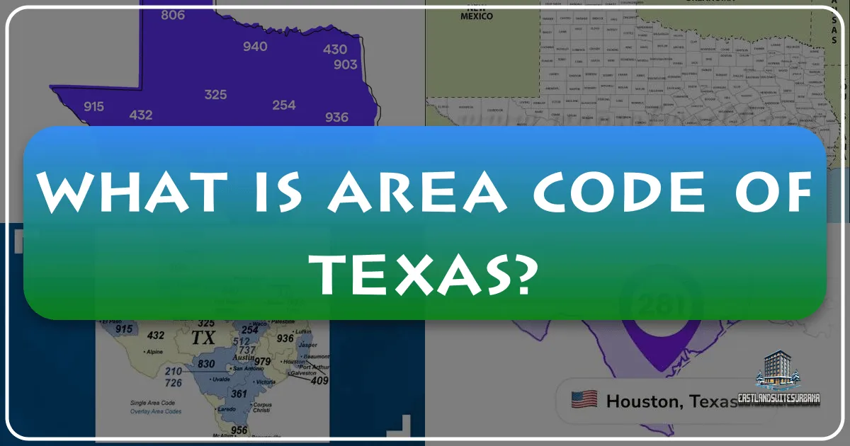What is the Area Code of Texas?