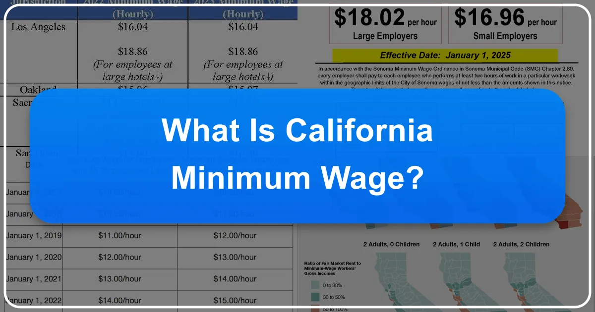 What is California's Minimum Wage and Its Ripple Effect on Travel and Tourism?