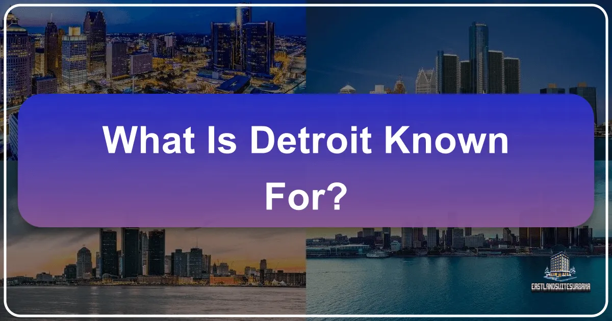What is Detroit Known For?