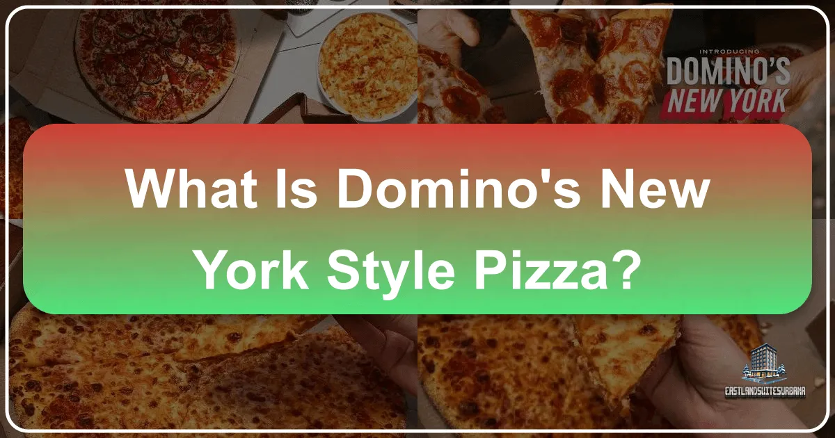 What is Domino's New York Style Pizza?