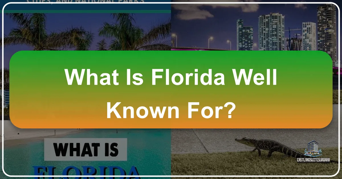 What is Florida Well Known For?