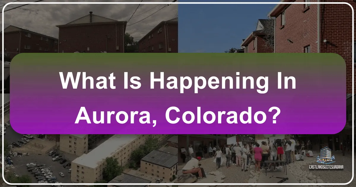 What is Happening in Aurora, Colorado