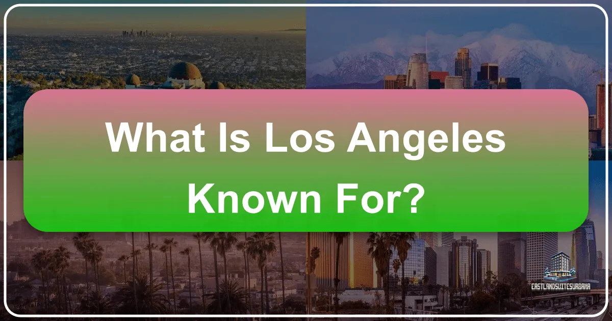 What Is Los Angeles Known For?