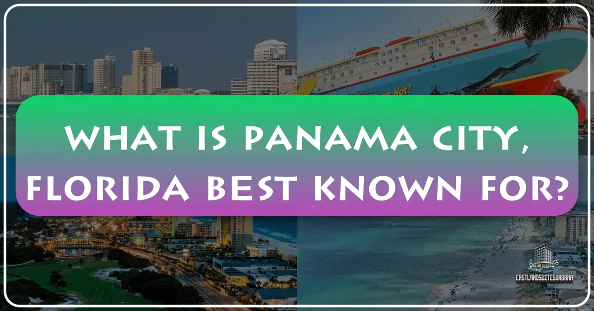 What Is Panama City, Florida Best Known For?