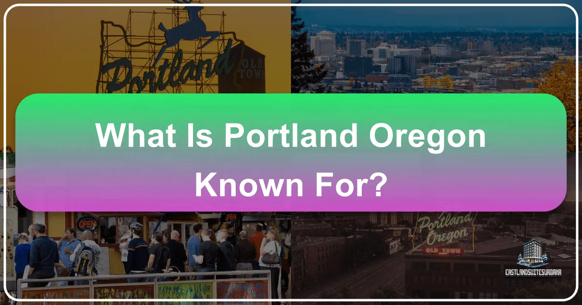 What Is Portland Oregon Known For?