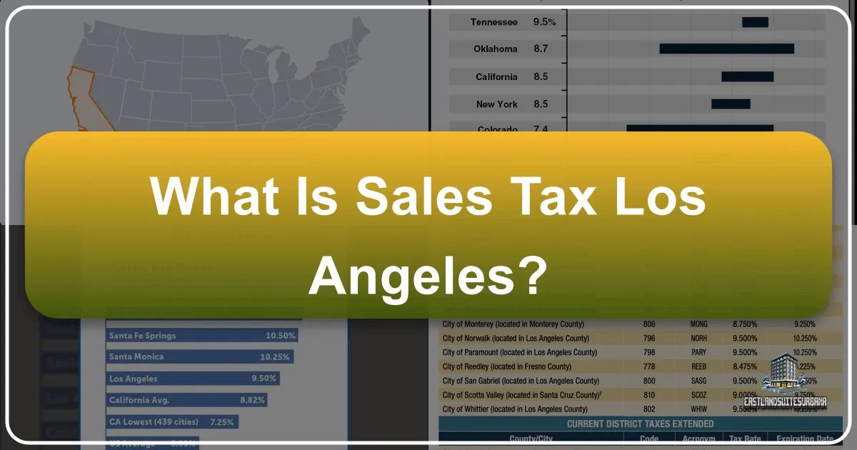 What Is Sales Tax in Los Angeles, and How Does It Impact Your Travel Budget?
