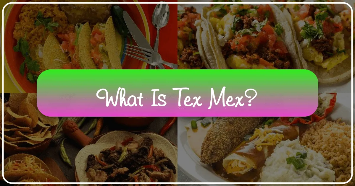 What is Tex Mex?