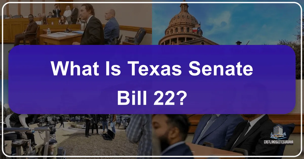 Understanding Texas Senate Bill 22: Impact on Travel, Tourism, and Urban Lifestyle in the Lone Star State