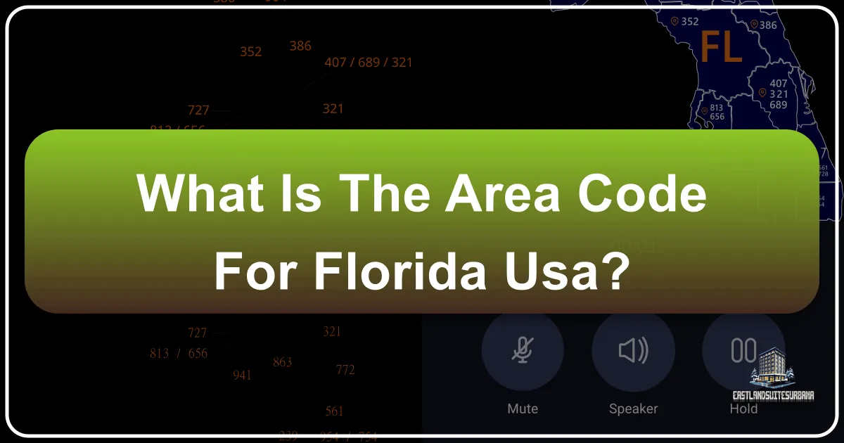 What Is The Area Code For Florida USA?