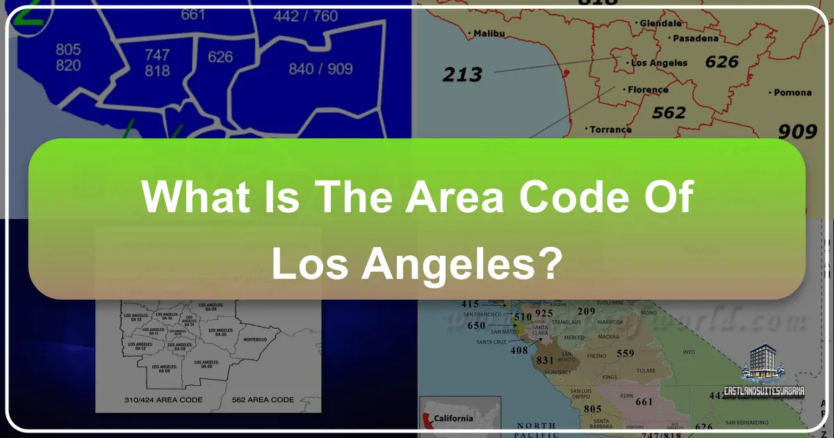 What Is The Area Code Of Los Angeles?