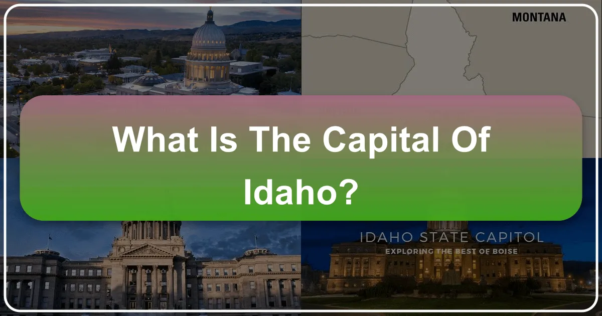 What is the Capital of Idaho