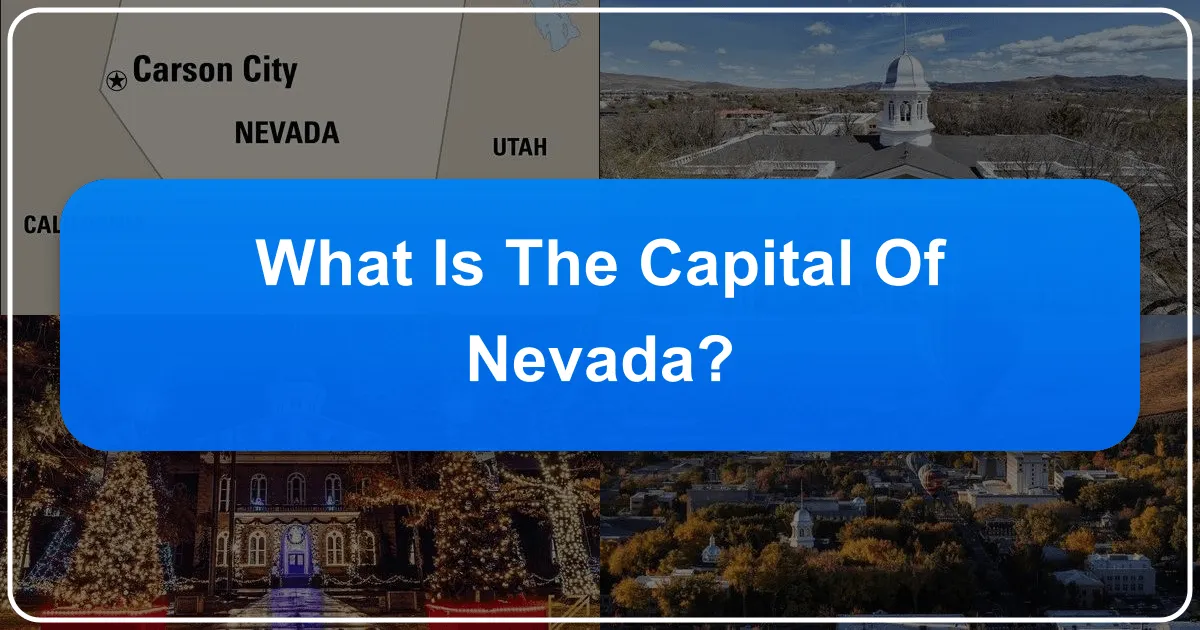 What is the Capital of Nevada?
