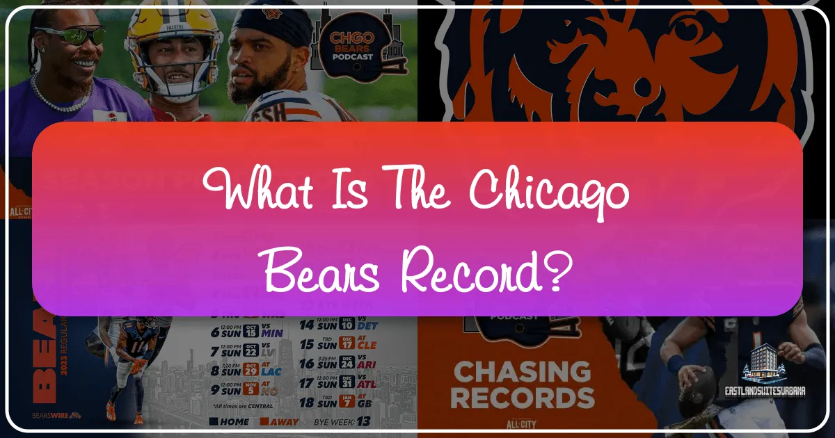 What Is The Chicago Bears Record?