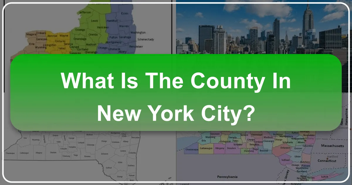 What is the County in New York City?